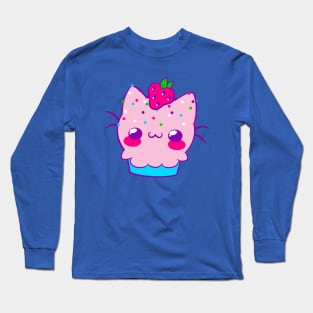 Cupcake Cat Long Sleeve T-Shirt